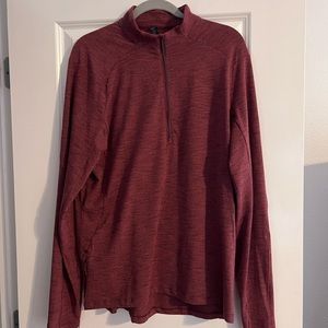 LuLu Lemon mens quarter zip